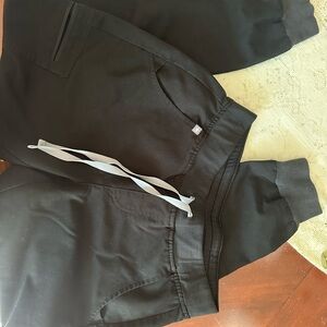 Figs scrub  Black Jogger Pants